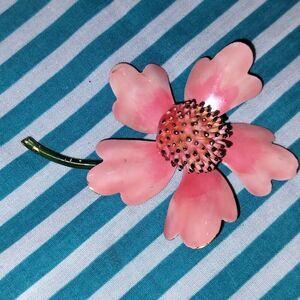 Original By Robert Vintage Flower Brooch, Excellent Condition